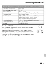 Preview for 73 page of LaserLiner CombiRangeXtender 40 Operating Instructions Manual