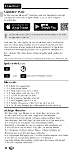 Preview for 8 page of LaserLiner DistanceMaster Compact Plus Operating Instructions Manual