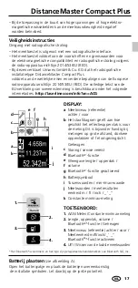 Preview for 17 page of LaserLiner DistanceMaster Compact Plus Operating Instructions Manual