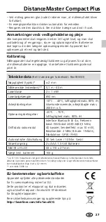 Preview for 27 page of LaserLiner DistanceMaster Compact Plus Operating Instructions Manual