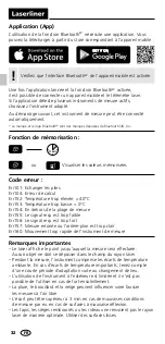 Preview for 32 page of LaserLiner DistanceMaster Compact Plus Operating Instructions Manual