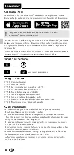 Preview for 38 page of LaserLiner DistanceMaster Compact Plus Operating Instructions Manual