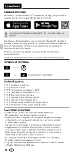 Preview for 44 page of LaserLiner DistanceMaster Compact Plus Operating Instructions Manual