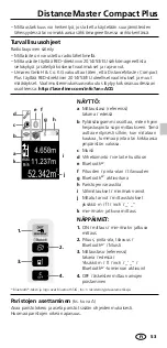 Preview for 53 page of LaserLiner DistanceMaster Compact Plus Operating Instructions Manual