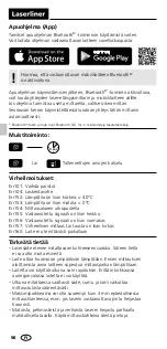 Preview for 56 page of LaserLiner DistanceMaster Compact Plus Operating Instructions Manual