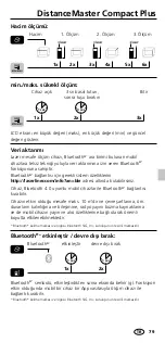 Preview for 79 page of LaserLiner DistanceMaster Compact Plus Operating Instructions Manual