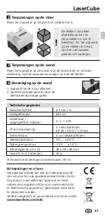 Preview for 7 page of LaserLiner LaserCube Operating Instructions Manual