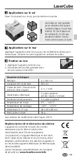 Preview for 11 page of LaserLiner LaserCube Operating Instructions Manual