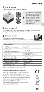 Preview for 13 page of LaserLiner LaserCube Operating Instructions Manual