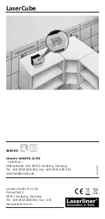 Preview for 52 page of LaserLiner LaserCube Operating Instructions Manual