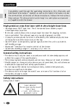 Preview for 14 page of LaserLiner PowerCross-Laser 8 S Operating Instructions Manual