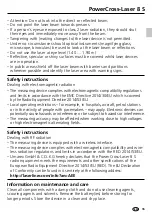 Preview for 15 page of LaserLiner PowerCross-Laser 8 S Operating Instructions Manual