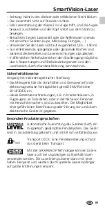 Preview for 3 page of LaserLiner SmartVision-Laser Manual