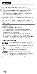 Preview for 10 page of LaserLiner SmartVision-Laser Manual