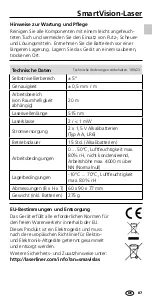 Preview for 7 page of LaserLiner SmartVision-Laser Quick Start Manual