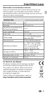 Preview for 13 page of LaserLiner SmartVision-Laser Quick Start Manual