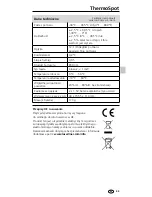 Preview for 33 page of LaserLiner ThermoSpot Operating Instructions Manual