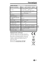 Preview for 41 page of LaserLiner ThermoSpot Operating Instructions Manual