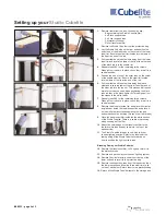Preview for 1 page of Lastolite Cubelite Setting-Up Manual