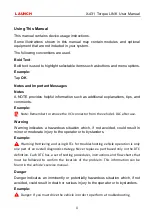 Preview for 3 page of Launch X-431 Torque LINK User Manual