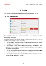 Preview for 70 page of Launch X-431 Torque LINK User Manual