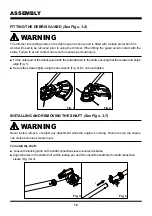 Preview for 12 page of LawnMaster NPTGSP2517A Operator'S Manual