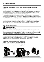 Preview for 32 page of LawnMaster NPTGSP2517A Operator'S Manual