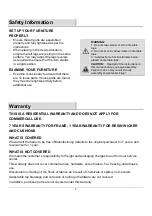 Preview for 3 page of LAZBOY D71 M80905 Use And Care Manual