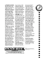 Preview for 2 page of Mackie 1202-VLZ Pro Specifications