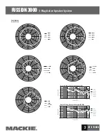 Preview for 3 page of Mackie Fussion Series 3000 Specifications