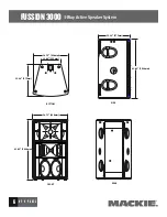 Preview for 6 page of Mackie Fussion Series 3000 Specifications