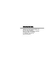 Preview for 50 page of Mackie ONYX 1640I Mode D'Emploi