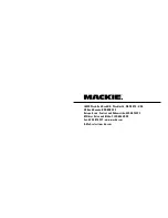 Preview for 36 page of Mackie Onyx 24-4 Bedienungshandbuch