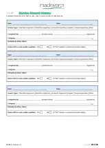 Preview for 20 page of Mackworth TA400 User Manual