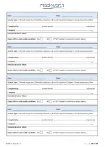 Preview for 21 page of Mackworth TA400 User Manual