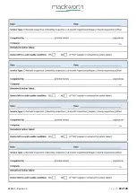 Preview for 22 page of Mackworth TA400 User Manual