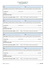 Preview for 23 page of Mackworth TA400 User Manual