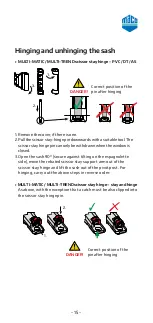 Preview for 15 page of Maco MULTI-MATIC Maintenance And Adjustment Instructions