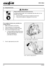 Preview for 44 page of Mafell MT55 18M bl Operating/Safety Instructions Manual