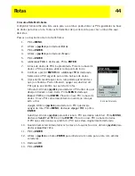 Preview for 50 page of Magellan eXplorist 200 - Hiking GPS Receiver Manual De Referência