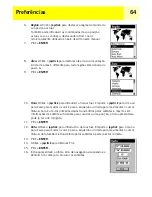 Preview for 70 page of Magellan eXplorist 200 - Hiking GPS Receiver Manual De Referência