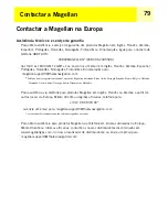 Preview for 85 page of Magellan eXplorist 200 - Hiking GPS Receiver Manual De Referência