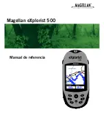 Magellan eXplorist 500 - Hiking GPS Receiver Manual preview