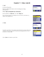 Preview for 41 page of Magellan RoadMate 6000T - Automotive GPS Receiver Användarhandbok