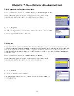 Preview for 43 page of Magellan RoadMate 6000T - Automotive GPS Receiver Manuel De Fonctionnement Détaillé