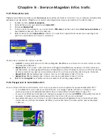 Preview for 84 page of Magellan RoadMate 6000T - Automotive GPS Receiver Manuel De Fonctionnement Détaillé