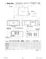 Preview for 26 page of Magic Aire HCA Series Installation, Operation And Maintenance Manual