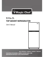 Preview for 1 page of Magic Chef HVDR1040W User Manual