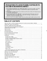 Preview for 3 page of Magic Chef MCD992R Operating Instructions Manual