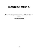 Preview for 20 page of Magicar M881A User Manual